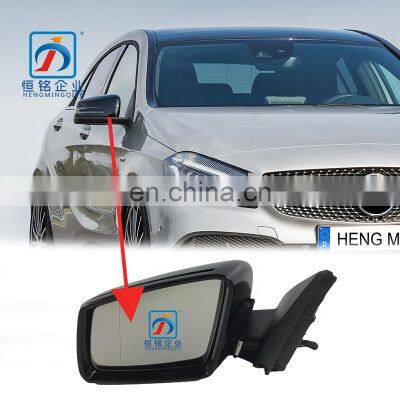 A Class W176 Manual Folding Mirror Assy Side Rearview Mirror Assembly 1768100176