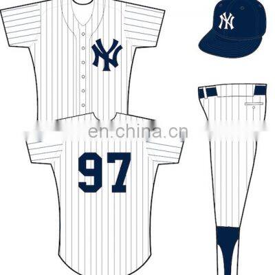 cheap blank plain wholesale baseball jerseys sublimated printed baseball softball jersey pants uniform