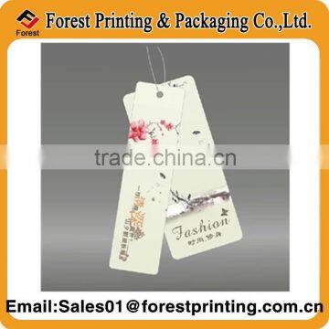 Custom china hang tag / paper hang tag / garment hang tags for clothing