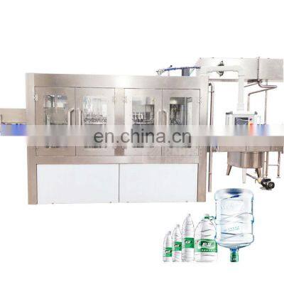 Automatic mineral water filling machine / water bottling machine equipment / PET bottle liquid filling machine