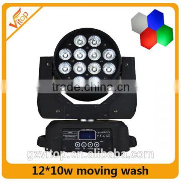 New dj lighting stage 12pcs*10watt rgbw moving head stage dj lighting/dj lights                        
                                                                                Supplier's Choice