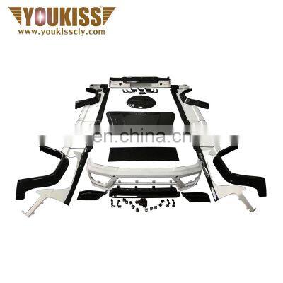 Genuine Body Parts Front Rear Car Bumper For Benz G Class W 463 change to Mansory Body Kits with Side Skirt