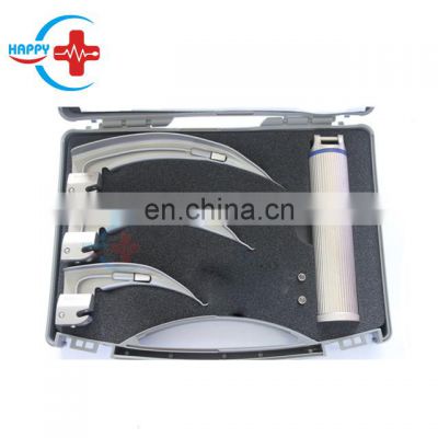 HC-G031 Anesthesia reusable stainless steel blades for Portable ENT Video laryngoscope set