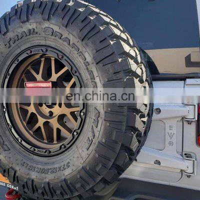 Auto Parts Accessories EVO Tailgate Hinge Rear Door Spare Tire Carrier for Jeep Wrangler JL JT 18+ photo-4