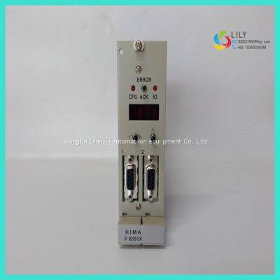 HIMA F8651X 984865165 Central Module photo-4
