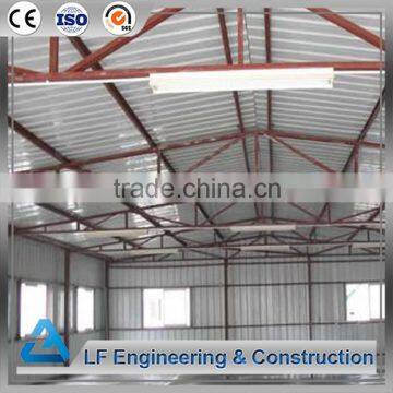 Large Span Galvanized Steel Frame Structure Low Cost Prefab Warehouse photo-4