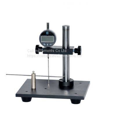 Grating sensing technology Electronic digital display measuring result wall thickness tester