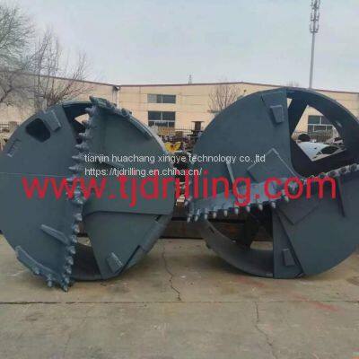 Sell 1500mm double cut rock bucket and 1800mm rock bucket 1500mm core barrel used for bored pile work