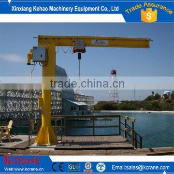 BZD 3-5ton Column Slewing Jib Crane