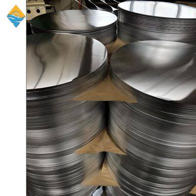DC Aluminium Disk /Hot Rolled Aluminum Circle for Saucepan 1050 1060 1100 8011 photo-3