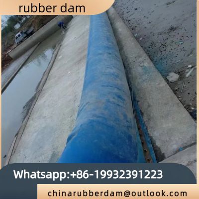 Slope pillow type water filled rubber dam construction rubber dam solid factory