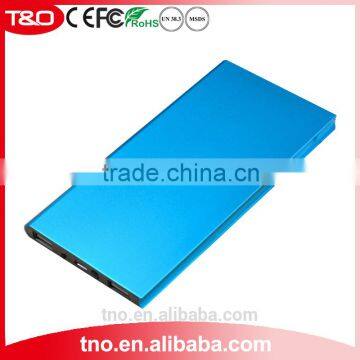 Best quality Ultrathin manual for power bank 10000mAh with cable