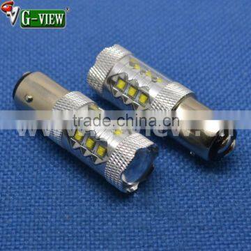 High Quality 80w Creechip led car light ,10-30v auto led s25 t20 led light with Constant current IC