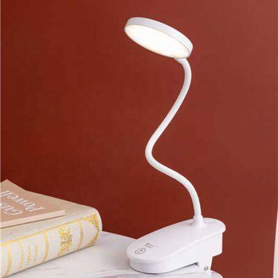 Flexo Children Desk Eye Protection battery rechargeable reading Led night light Clip Lamp Table Led Child Table Lamp factory