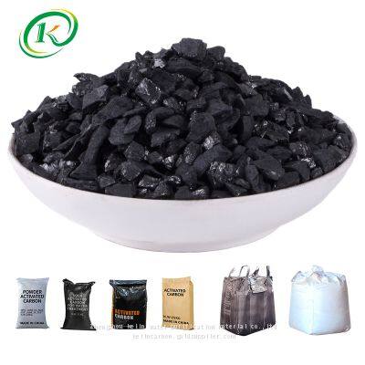 Kelin High Quality Chemicals Raw Materials Briquetting Crushing Coal Base Activated Carbon Wholesalers