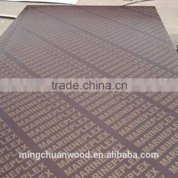 cheap 18mm wbp Film faced plywood Marine plywood construction use