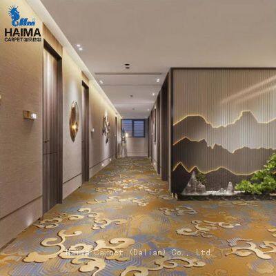 Удивительная огнеупорная шерстяная печатная ковёрка, популярный дизайн ковров для гостиниц, большие ковры для гостиных на полу, экологически чистый ковёр
