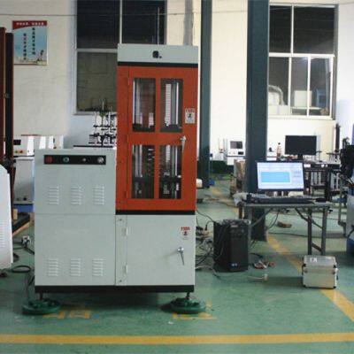 HST-TPL20T 20KN Vier-Arbeitsplatz-Typ Touchscreen-Federzug- und -druckermüdungsprüfmaschine photo-3