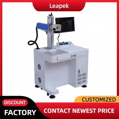 Marqueur laser portable mini démontable de 20W/30W/50W à fibre pour acier