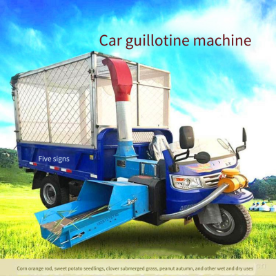 Mobile Straw Chopping Vehicle, Three - Wheeled Pasture and Farmland Chopper, Diesel - Powered Pasture Chopping Vehicle photo-2
