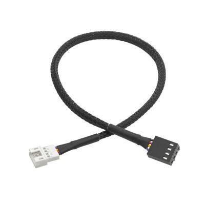 GPU 4-контактный разветвитель кабеля вентилятора от разъема вентилятора процессора на материнской плате