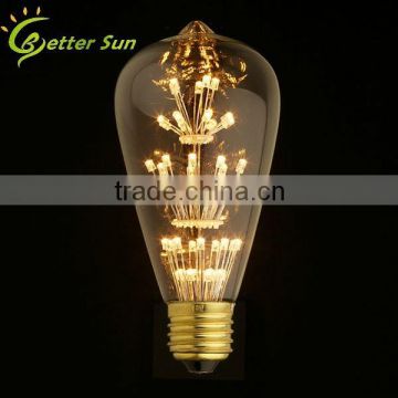 LED Decorative Starts E27 Vintage Filament Edison Bulb                        
                                                Quality Choice