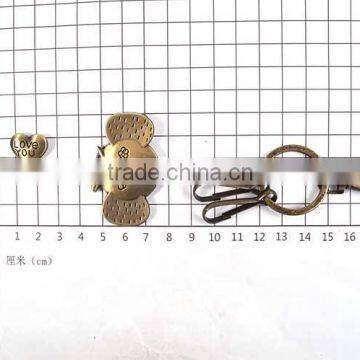 Keychain Manufacturers in China Promotional Oem Laser Logo Elephant Keychain photo-5