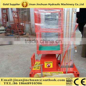 10m China Mobile Aluminum Lift / Hydraulic Telescoping Lift Table