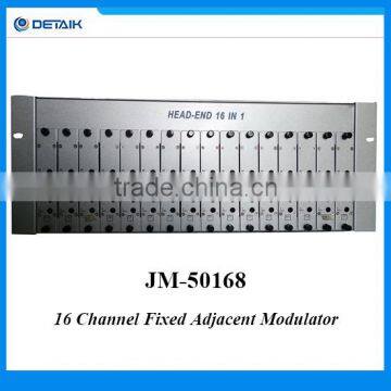 16 CH Fixed Adjacent Modulator / RF Modulator/ RF Modulator 16 Channels