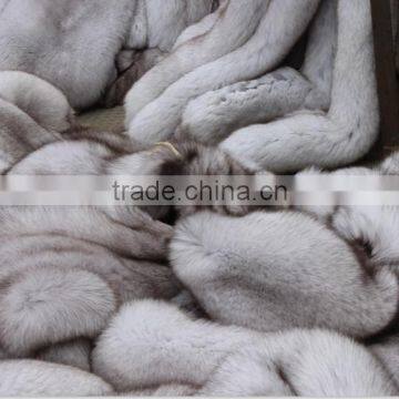 High Fashion Real White Fox Fur Wholepieces Skin and Fur photo-4