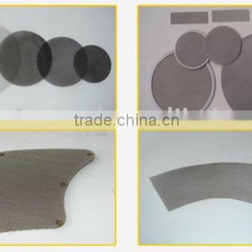 stainless steel wire mesh filter disc