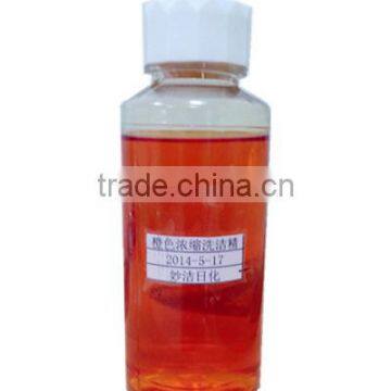 Orange color concentrated dishwash liquid /economical packing detergent liquid / strong clearance dishwash liquid