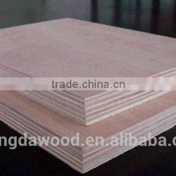 Cheapest 4'X8' Commercial Plywood 18mm (Different Thicknesses ) in Linyi