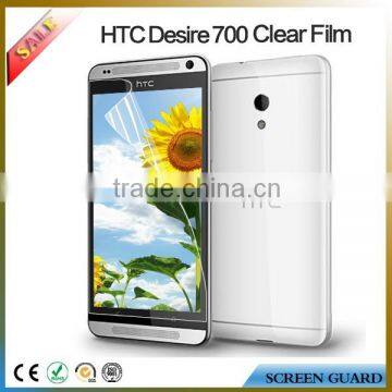 Anti Fingerprint Cell Phone Clear Screen Film/guard for HTC Desire 700