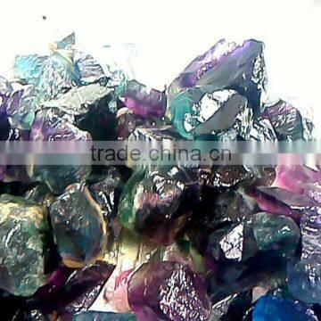 Natural Fluorite Rough Stone photo-2