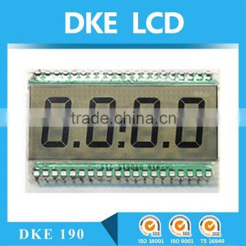 40PINS TN 4x1 digits lcd display for fuel dispenser