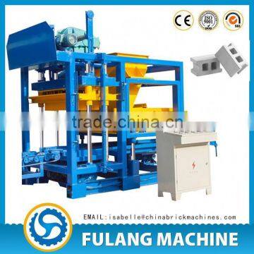 QT4-25 auto concrete hydrauform block machine cement brick making machine price in Nepal