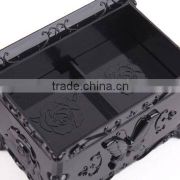 D16 ANPHY Cabinet Flower Pattern Storage Case With Mirror Jewelry Box Holder Display Stock photo-6
