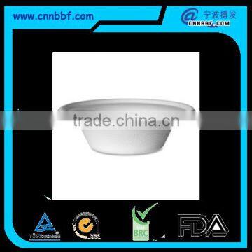 Food grade tableware sugarcane bagasse disposable 500ml bowl