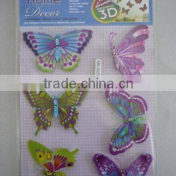 butterfly window layer sticker