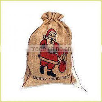Merry Christmas Printed Bag