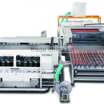 china supplier glass double edg polishing machine