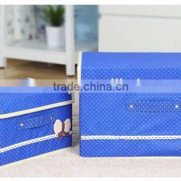 Homey Non woven foldable storage box with transparent PVC window,home decorate,homeware,decorative storage boxes