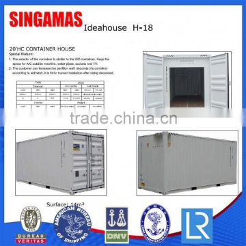 20HC Iso Cheap Container House For Sale