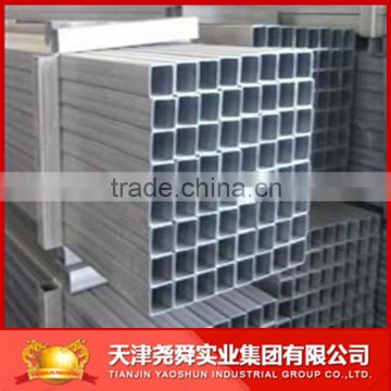 HDG 40*40mm square curtain wall used steel pipe