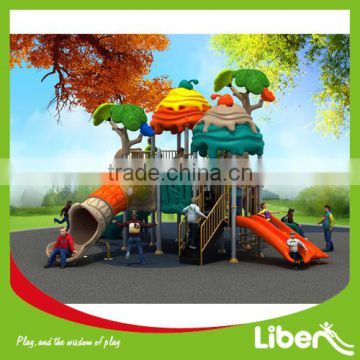 European Standard Newest Design Plastic Type Outdoor Jungle Gym, Backyard Garden Playset for Children