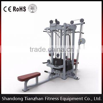 Commercial Gym Equipment four Station Multi jungle stacks TZ-4019