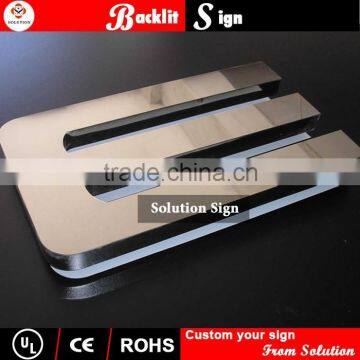 outdoor made by stainless steel for shop signage