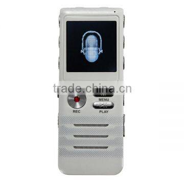 Portable 8GB Noise cancelling Digital audio voice recorder