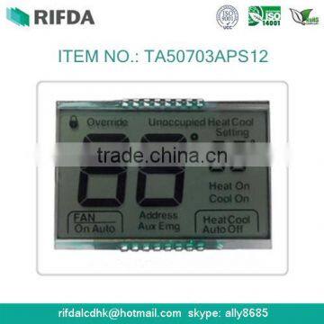 Oven temperature 3 digit seven segment display